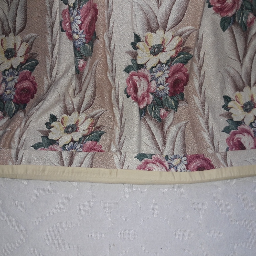 1940'S VTG "GLENCOURT" BARCLOTH PANEL! 87 X 39! - Picture 5 of 8